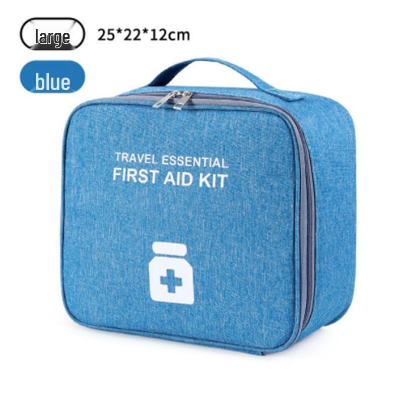 Portable Travel First Aid Kit: Complete Home Emergency & Disinfection Essentials (No Medicine Included)