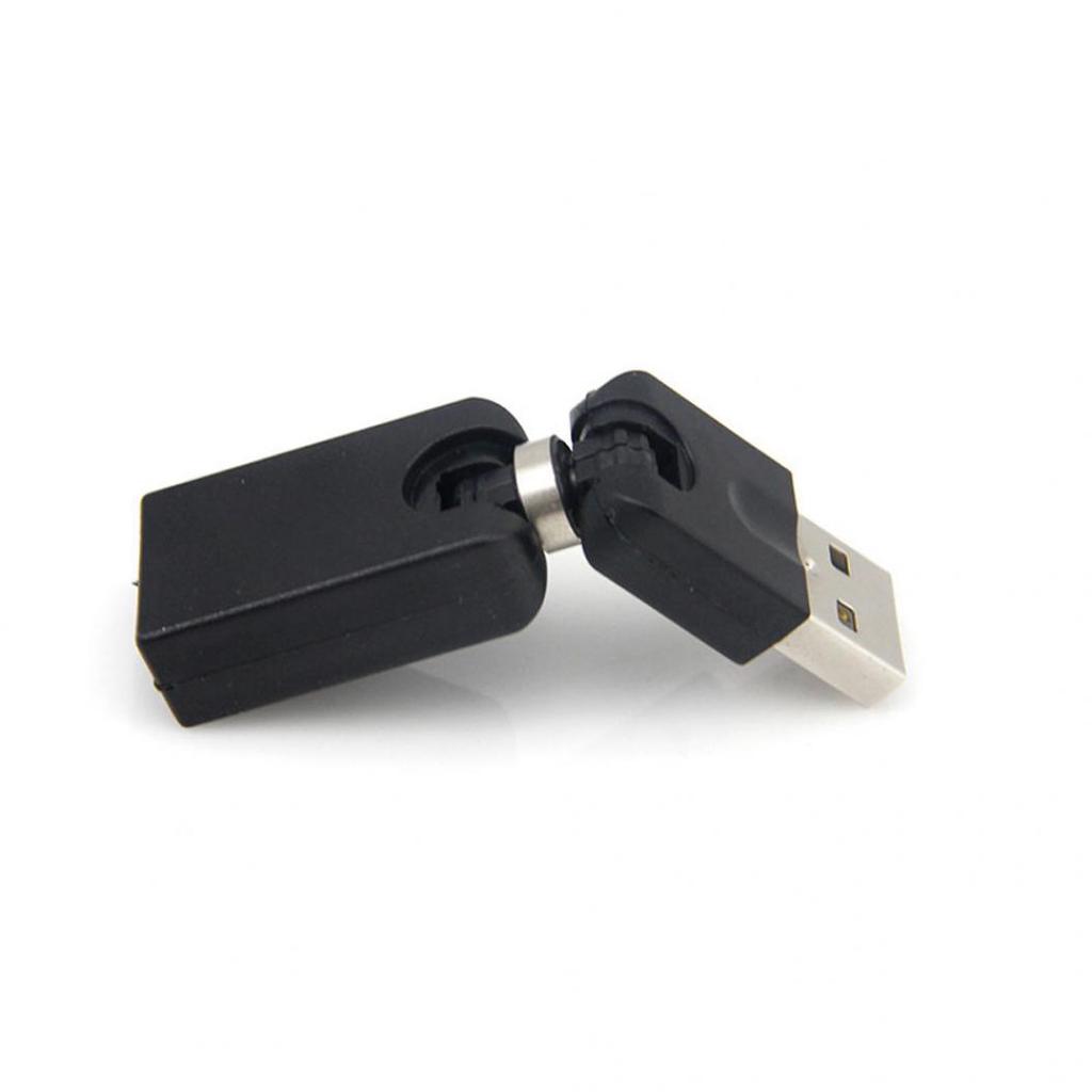 360o Swivel Adjustable Angle USB 2.0 Male To Female Adapter Cable Converter