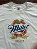 Футболка Miller Lite Pilsner Ретро Винтажная С Графикой Логотипа Пива Унисекс