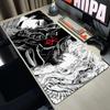Черно-белый аниме коврик для мыши Гатс меч в Берсерке Игровой коврик для мыши Компьютерные игровые аксессуары Клавиатура Ноутбук мышь Настольный коврик