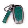 Genuine Leather Alloy Car Key Case for Voyager, Adventurer, Aviator Models