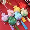 Dragon Boat Festival Bag Retro Pattern Sachet Ethnic Style Chinese Style Sachet  Car Hanging