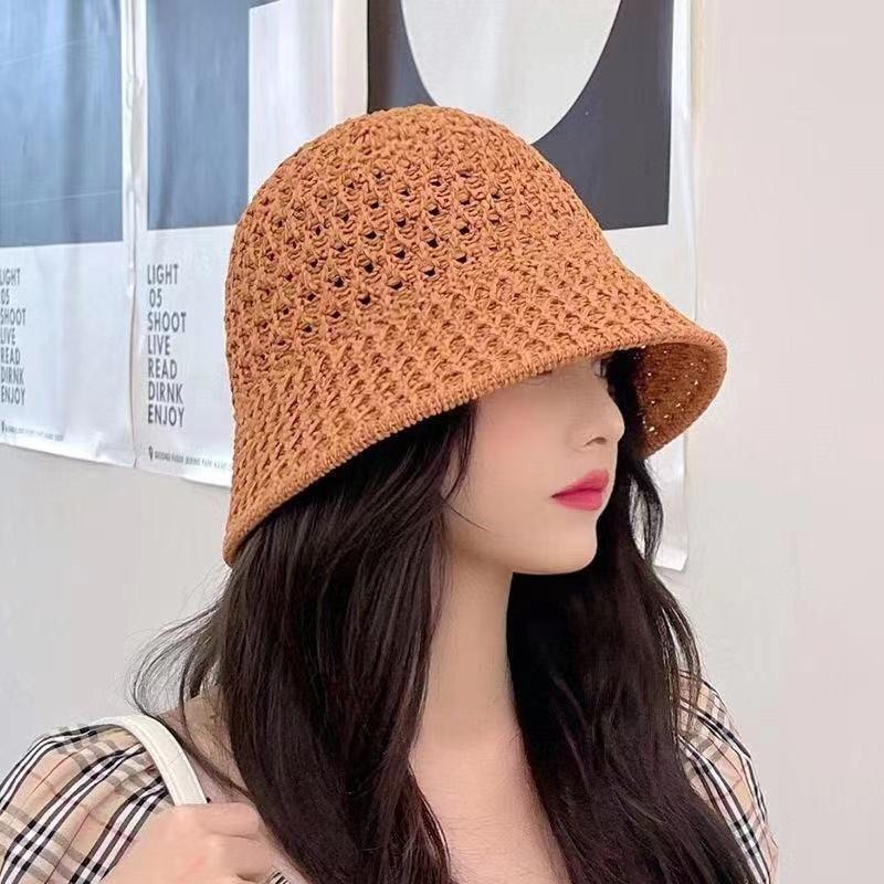 Girls Sun Hat Wide Brim Floppy Summer Hats For Women Beach Panama Hats