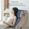Large Backrest Headboard Cushion - Soft Lumbar Support Pillow for Bed or Sofa, Ideal for Pregnant Women & Elderly