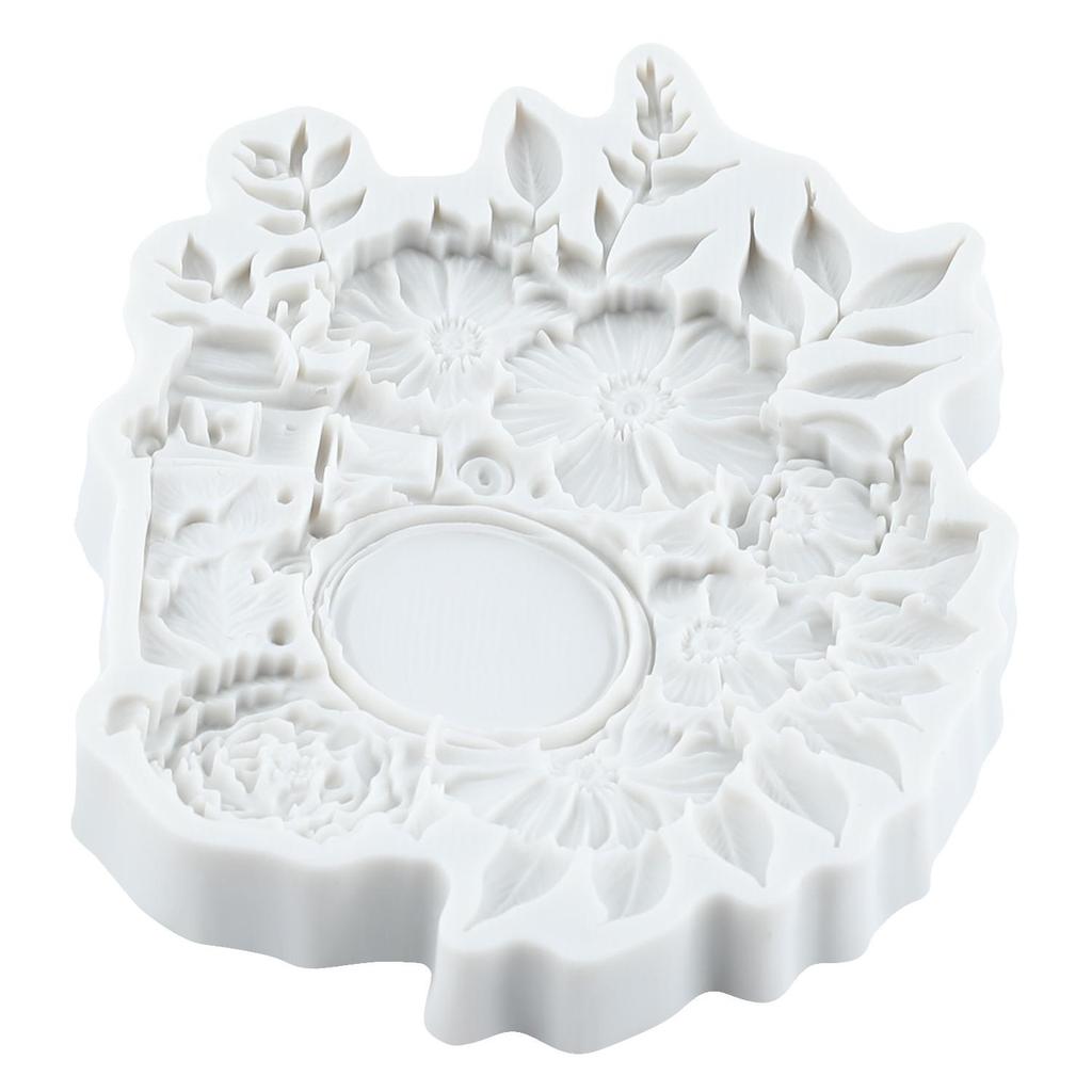 Sunflower Hat Silicone Mold Sunglasses Camera Fondant Molds Cake Decorating Tools Theme Cake Dessert Decorated Chocolate Candy Mold