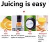 Large-Caliber Juicer for Household & Commercial - Separates Juice & Pulp, No-Cut Design for Fruits, Vegetables, Celery, Sugarcane, & Milk Tea