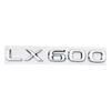 3D ABS Logo For Lexus GX470 LX570 LX600 RX350 RX300 Emblem Number Letters Sticker Car Trunk Badge Adhesive Decal AccessoriesDX7