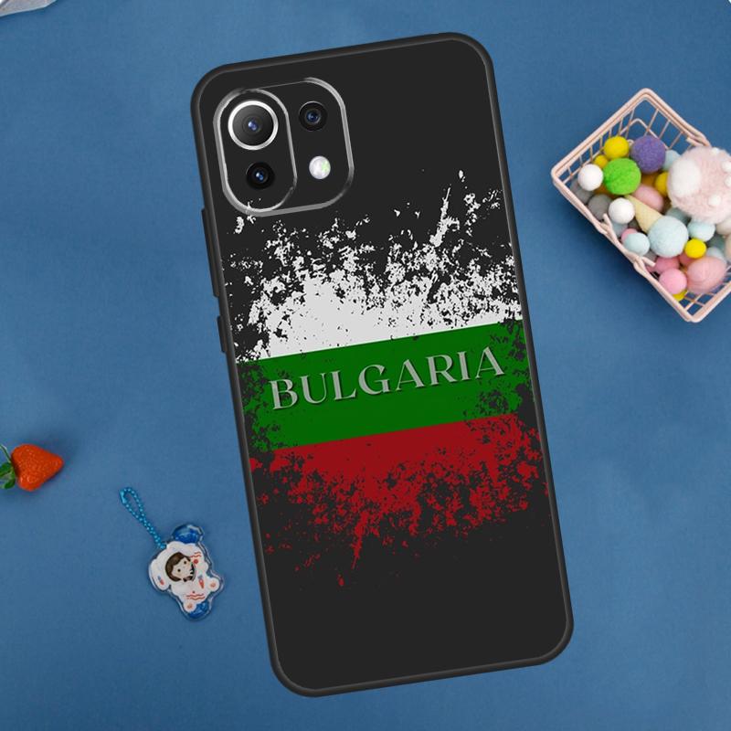 Чехол-кошелек с картой и флагом Болгарии для Xiaomi 13 14 15 Ultra 11T 12T 13T 14T Pro POCO X7 Pro X3 X5 X6 M6 F5 F6 Pro