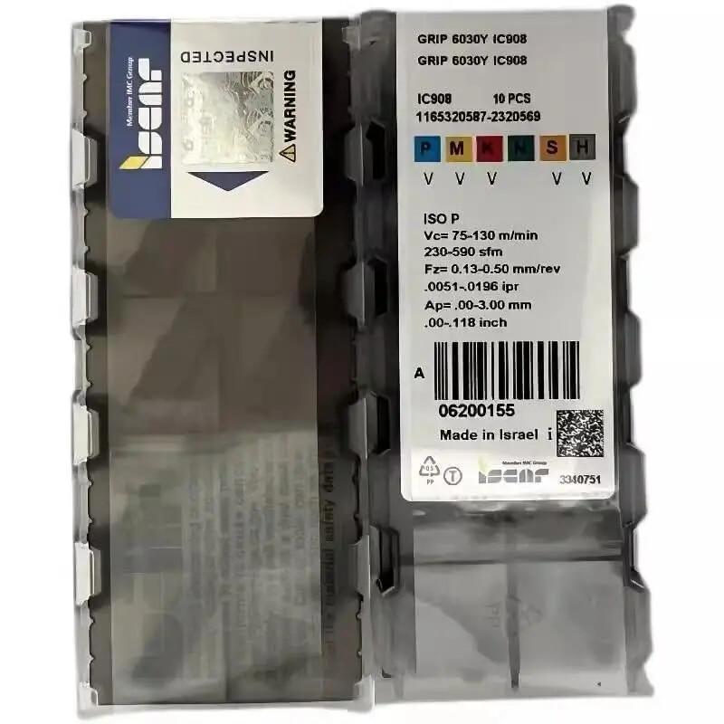 GRIP6030Y IC908 Промышленные сменные твердосплавные пластины 10 шт.