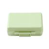 Portable Size Medicine Case Colorful Design Vitamin Container Compact Pill Splitters  Home Storage