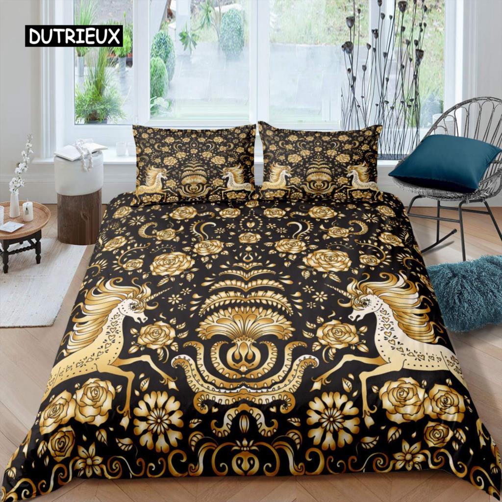 Одеяло с дельфином, пододеяльник размера King Size, милый пододеяльник с рисунком в виде единорога, комплект постельного белья с рисунком животных из мультфильмов, синий, океан, пляж, тема стеганого одеяла