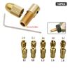 7/12Pcs Brass Collet Micro Drill Self-Tightening Drill Bit Tool Adapt 2-5Mm Bit