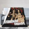 Решение для Criminal Minds (Мыслить как преступник) скрывается в флисовом пледе Пледы из сериала для дивана Покрывало Очень теплое Многофункциональное для улицы