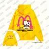 2025 Korea Sle Cartoon Cute HelloKitty Print Women Cotton Hoodie Autumn Winter Long Sleeve Sweatshirt Casual Pullover Unisex Top
