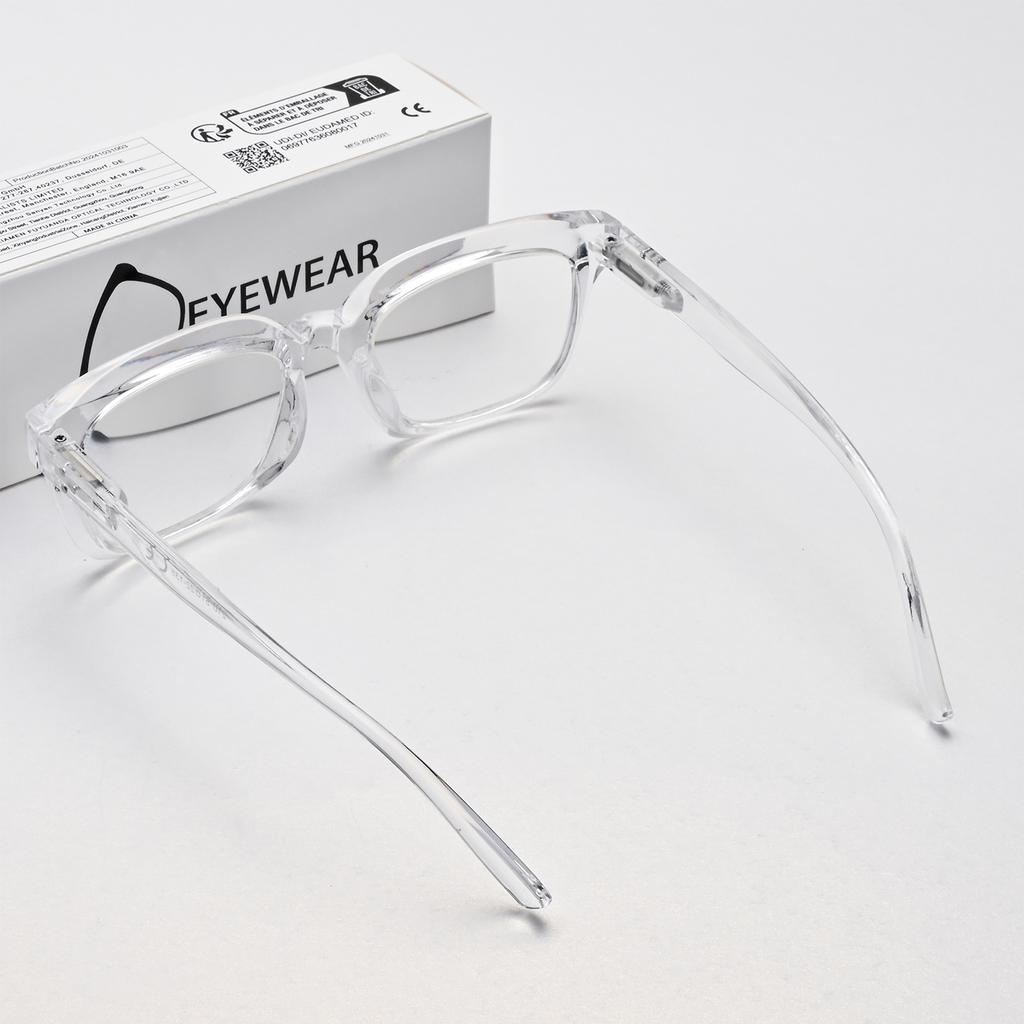 2pcs VOPHA Anti Blue Light Square Prescription Spectacles Women Men Spring Leg Farsightedness Glaasses +0.5 +1.0 To +3.0