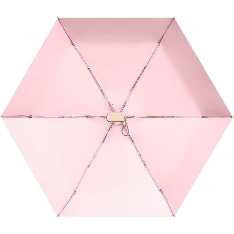 Nanjiao Creative 14cm Ultra-Mini 6-Fold Flat Sun Umbrella