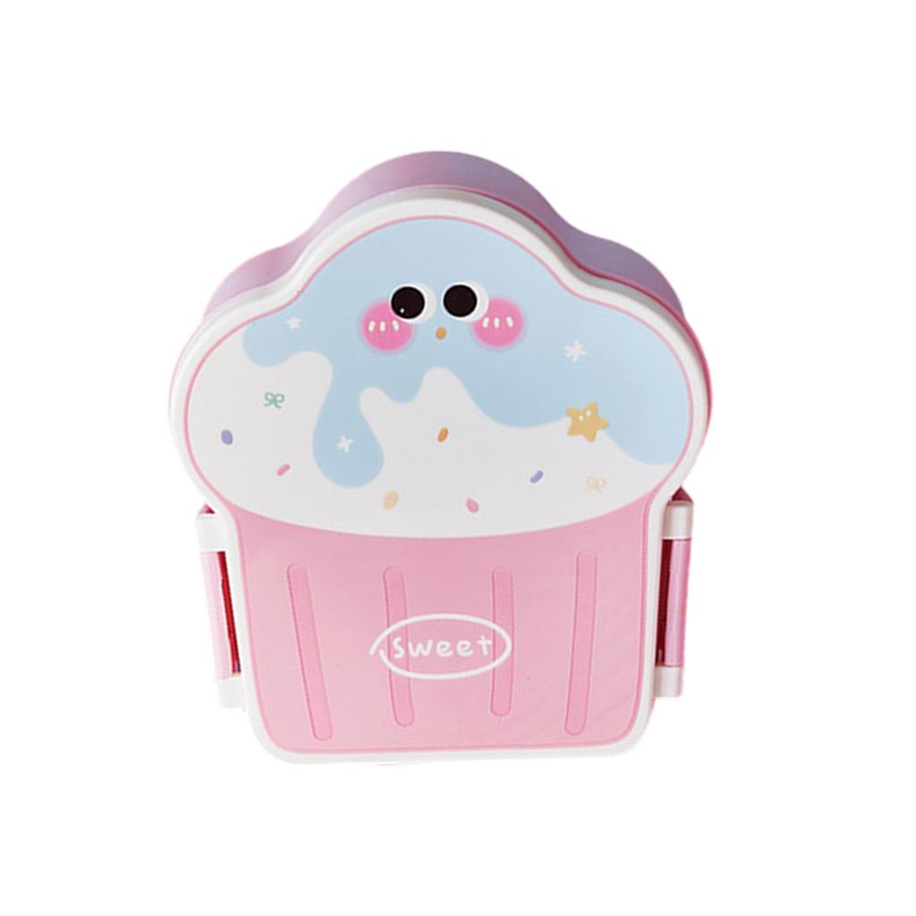 Safe and Durable Ice Cream Bento Box Durable Ice Cream Formed Meal Container Stable Lunch Box For Office And School