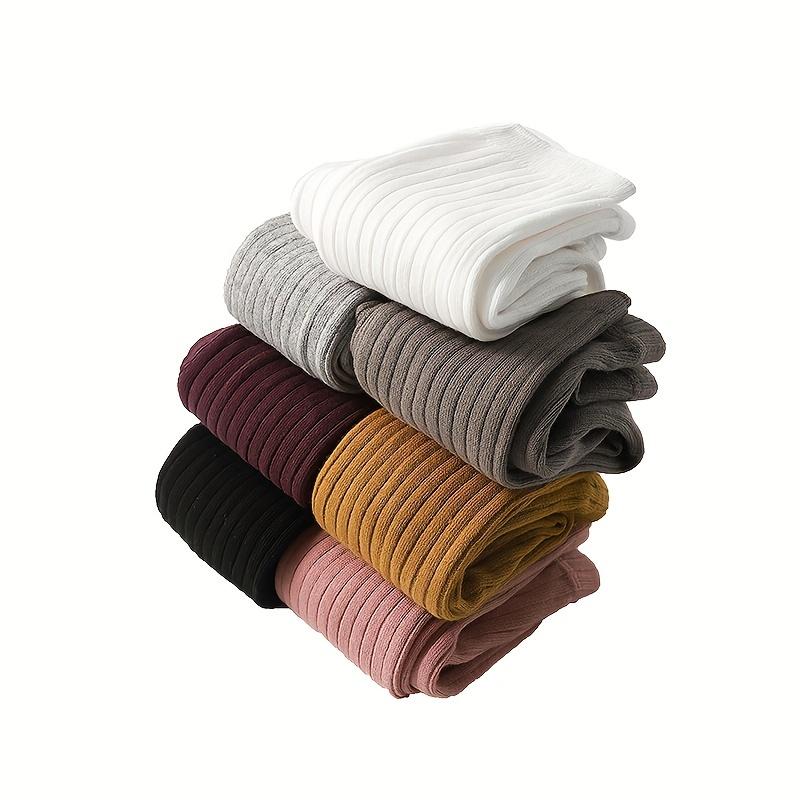 1 пара теплых детских штанов, удобный универсальный детский комбинезон, носки, вязаное термобелье с 9 точками для девочек, детские колготки