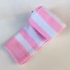 Очаровательные длинные полосатые обтягивающие чулки выше колена в стиле аниме, розовые, синие, белые для женщин и девочек, студенческие хлопковые чулки в стиле каваи в стиле Лолита