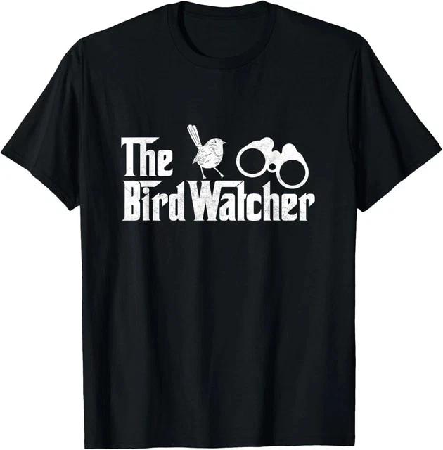 Funny Bird Watcher Gift BirdWatching Tee for Birders T-Shirt Size L & XL T-Shirt