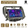 Автомобильная магнитола Android Car-Play для Toyota Land Cruiser Prado 150 2009-2013 Мультимедийный плеер Головное устройство Стерео Навигация GPS BT WIFI, 2+64 ГБ