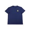 Polo Ss24 Solid Logo Embroidered Crew Neck Short Sleeve T Shirt Men T Shirts Navy-Blue 710922111-004