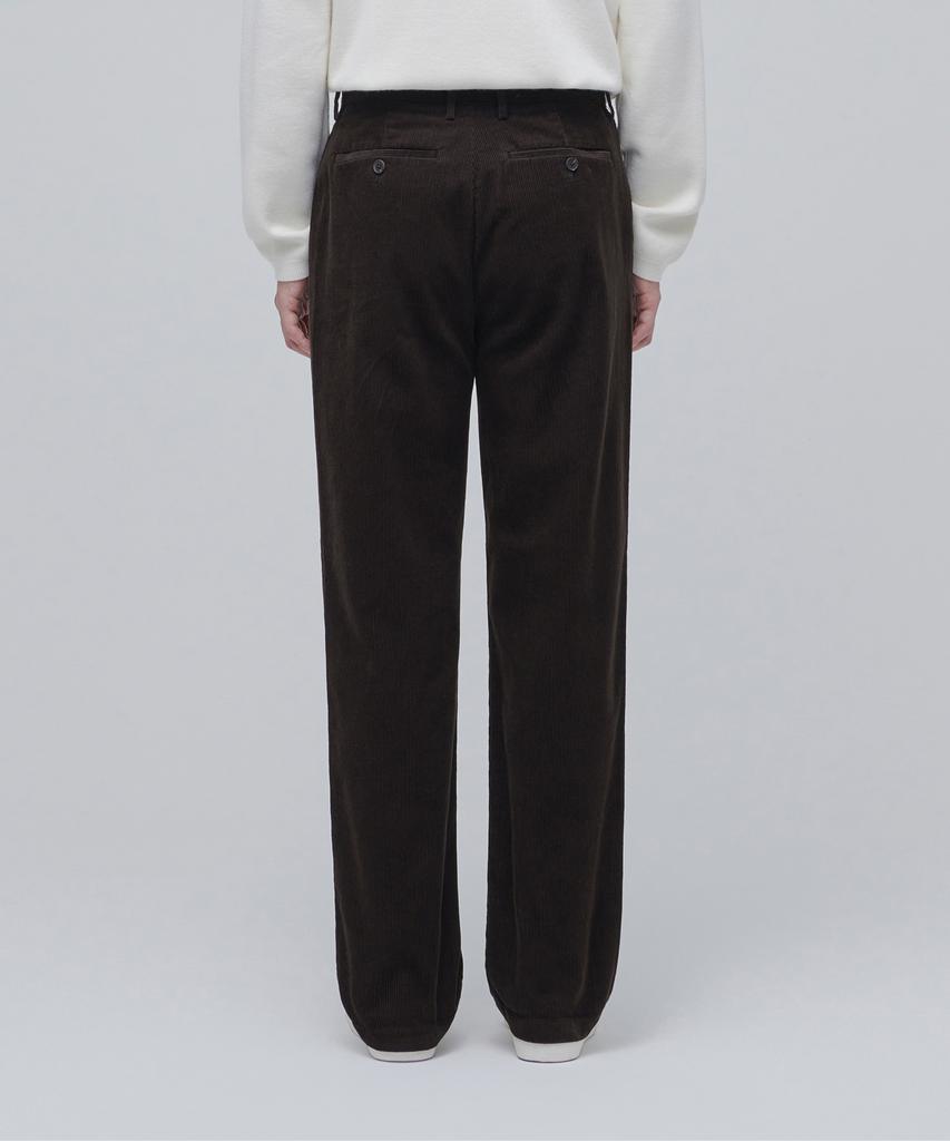 MUSINSA STANDARD Regular Fit Corduroy Pants [Dark Brown]