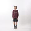 Футболка Kids Long Round Odor Quick Script Mini с длинным рукавом Maroon [Champion], рукав, шея, антибактериальная, устойчивая, высыхающая, логотип, футболка,