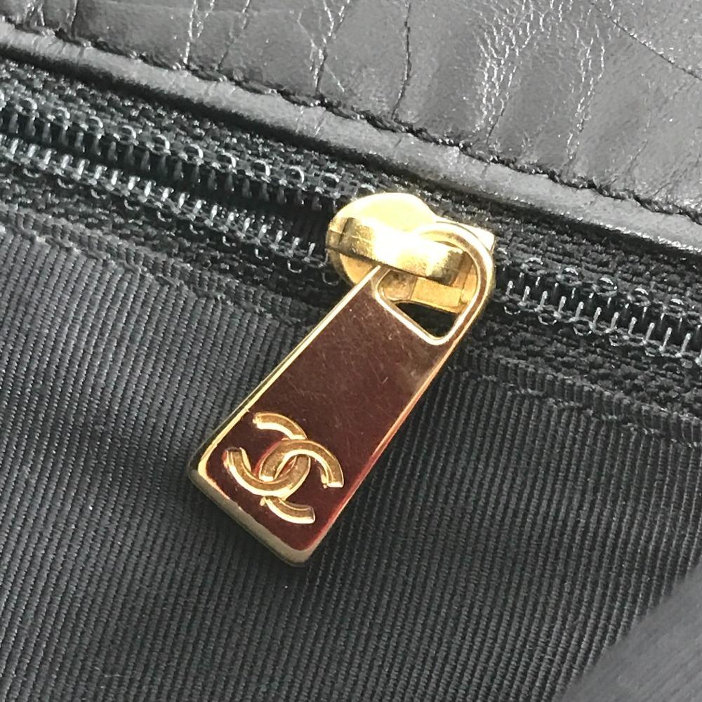 CHANEL CC logo CC Mark all-over pattern Crossbody Pochette Flap Bag Shoulder Bag