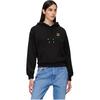 Puma Embroidered Logo Hoodie Women Hoodies Black 627269-01