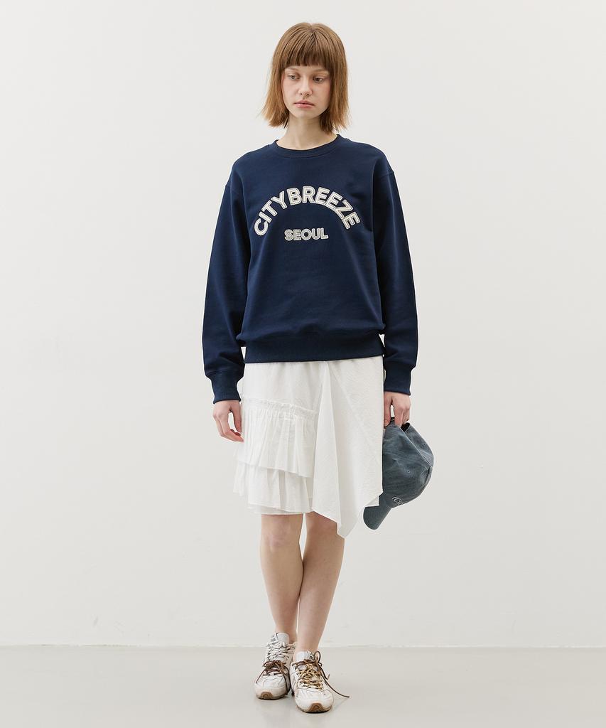 CITYBREEZE City Arch Logo Sweatshirt_Navy