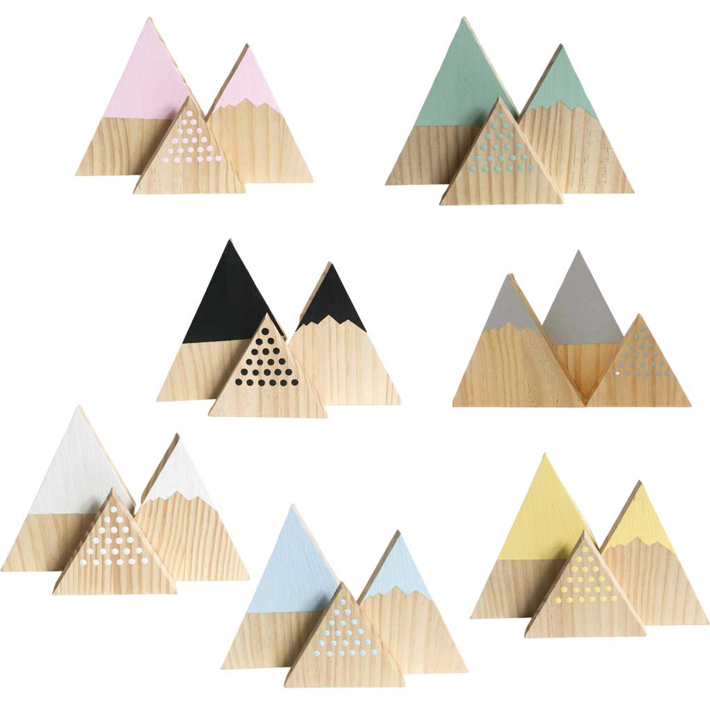 Скандинавский простой стиль треугольный орнамент детская спальня украшения модные украшения модный домашний декор подарок