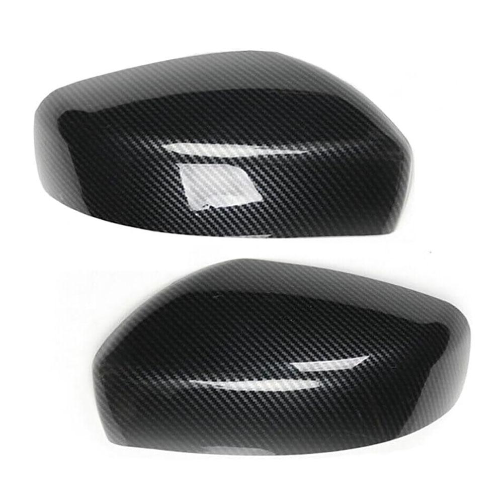 Carbon Fiber Look Rear View Mirror Cap Cover Trim For Infiniti G25 G37 2007-2013