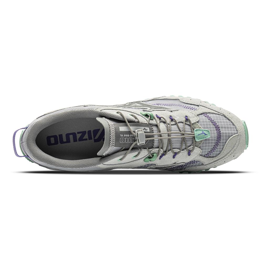 Mizuno Низкие повседневные кроссовки унисекс светло-фиолетово-серые D1GH263202