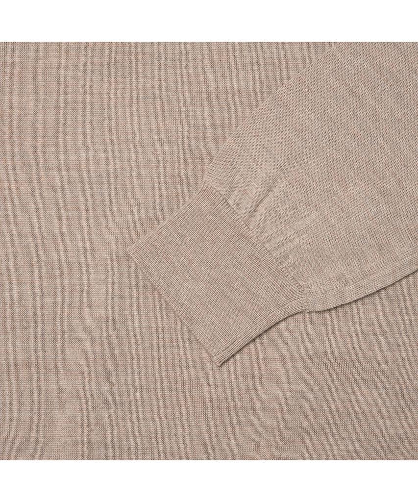 PRODESHIRT Премиальный повседневный джемпер с круглым вырезом (бежевый)