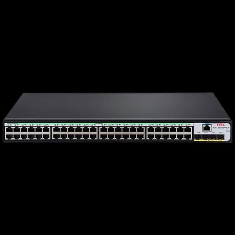H3C S1850V2-52X-PWR 48-Port Gigabit L2 Managed PoE Switch