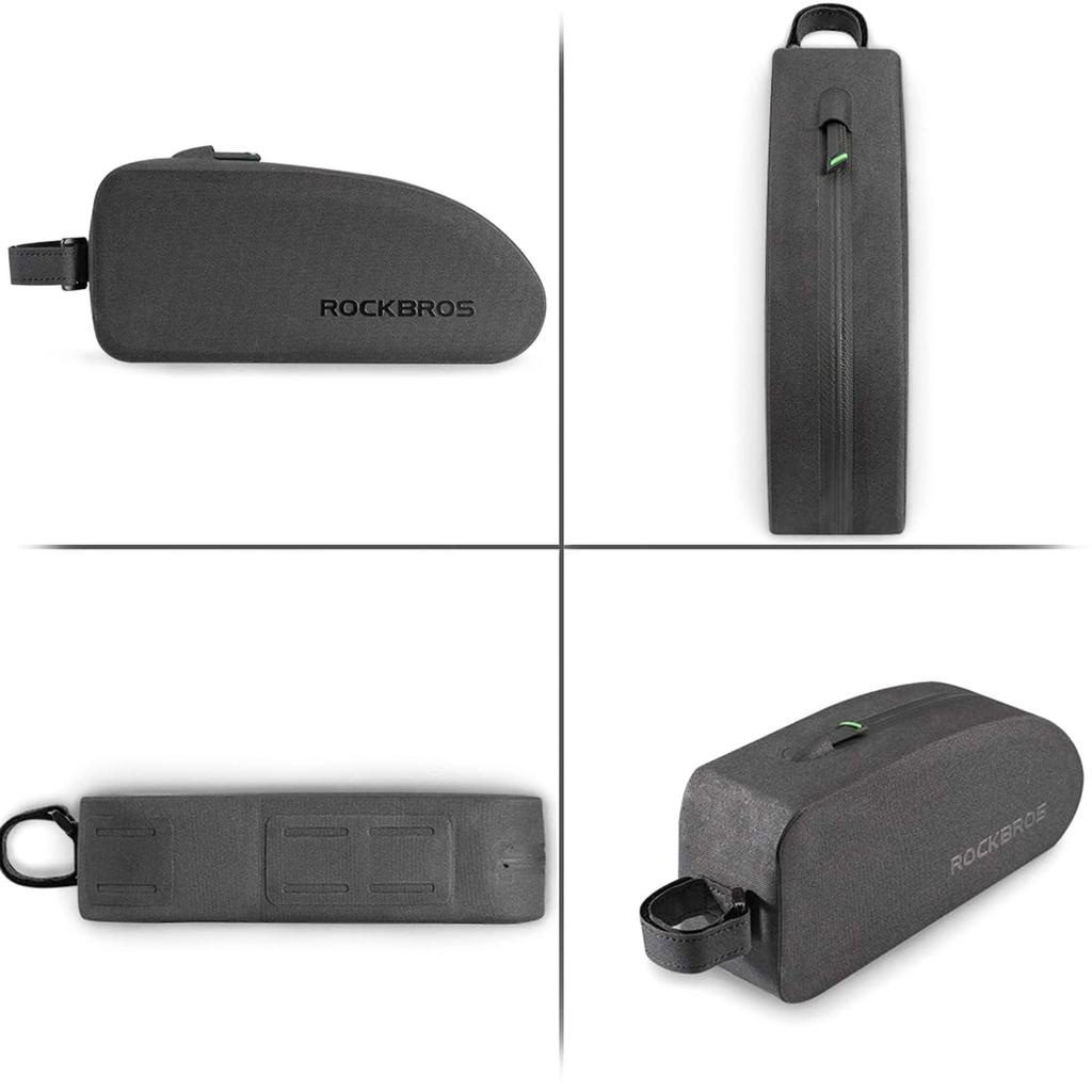 Rockbros As-019 Bicycle Frame Bag Waterproof 1.5 L - Black