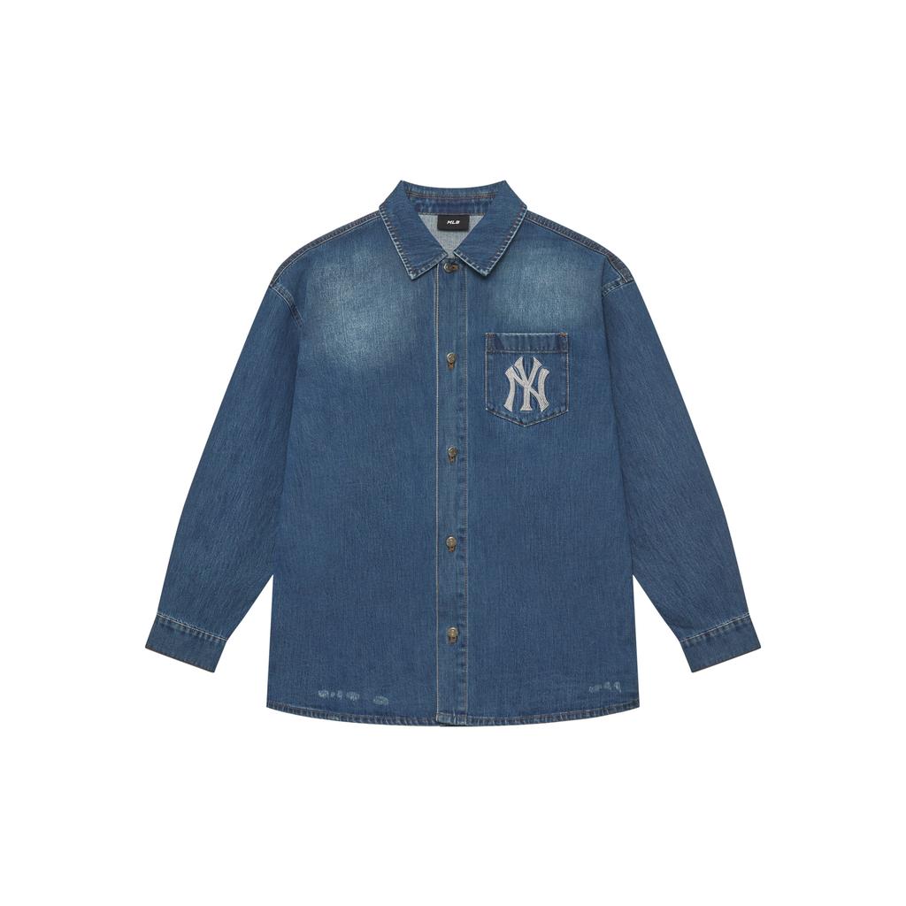 Новая футболка MLB New York Yankees Унисекс Синяя 3ADRB0351-50INS