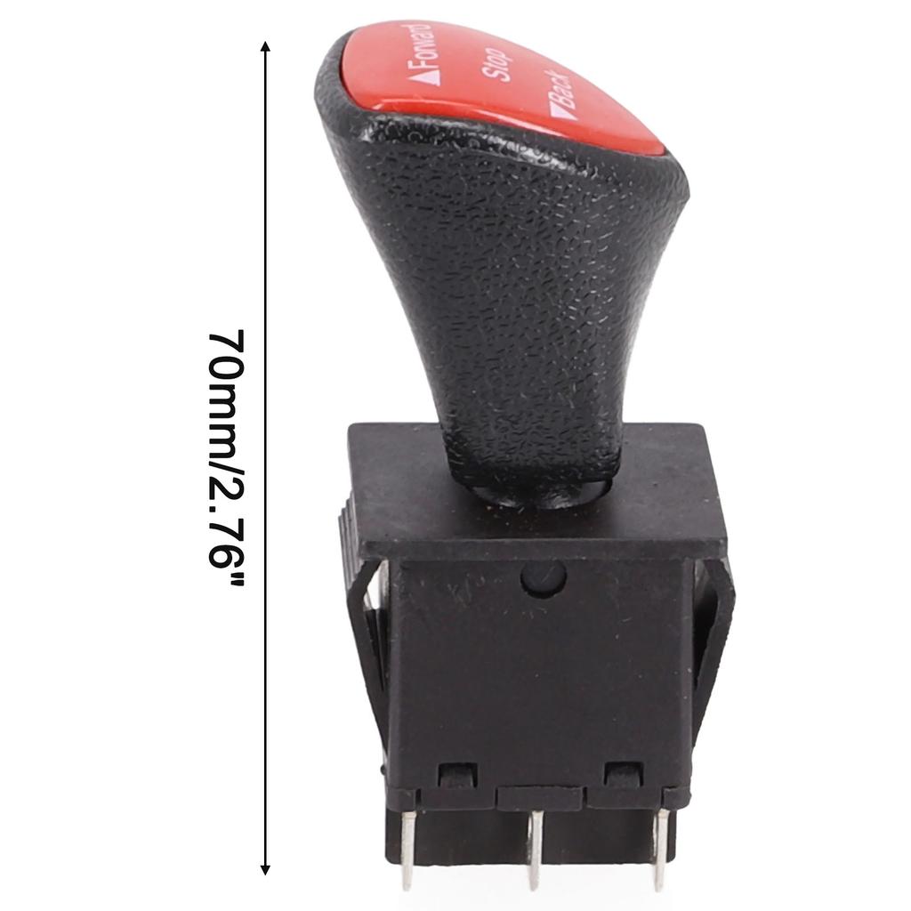 Переключатель ползунковый KCD4-604-6P DPDT 6-контактный с фиксацией, Вперед-Стоп-Назад, 125В 250В, Ручка управления для автомобиля, Лодки a