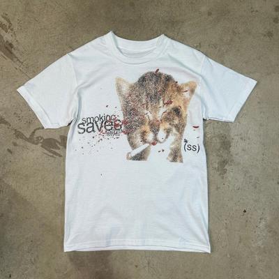 Модные Летние Топы Y2k Винтажная Черная Футболка Поло Повседневная Футболка с Коротким Рукавом Топ с Принтом Удобный Стиль Футболка Streetwear Ootd