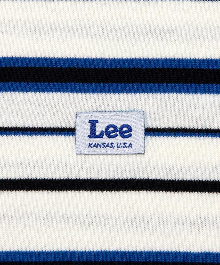 LEE Multistripe Long Sleeve T-Shirt Ivory