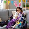 K-Pop Demon Hunters Blanket Hot Rumi Mira Zoey Fan Gifts Blanket Soft Fluffy Flannel Throw for Home Sofa Camping Travel Office