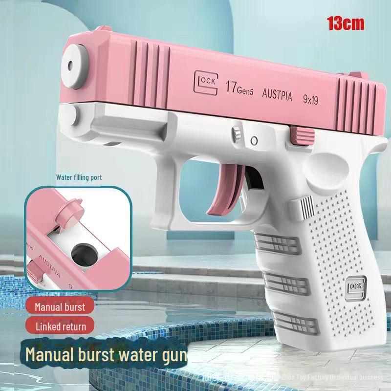 Перезаряжаемый электрический водяной пистолет 1911 с функцией непрерывной стрельбы — идеальный вариант для игр родителей и детей в воде на открытом воздухе!