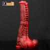 Красный конь дилдо Реалистичный огромный монстр дилдо Силиконовый животный пенис анальный расширитель задница стимуляция точки G секс-игрушка для взрослых мужчин/женщин