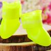 4Pcs Pet Shoes Dog Waterproof Rain Boots Booties Rubber Shoes Candy Colors