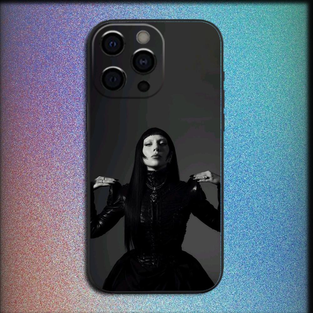 L-LADY GAGA MAYHEM Phone Case For iPhone 16,15,14,13,12,11,Pro,X,XS,Max,XR,Plus,Mini Soft Black Cover