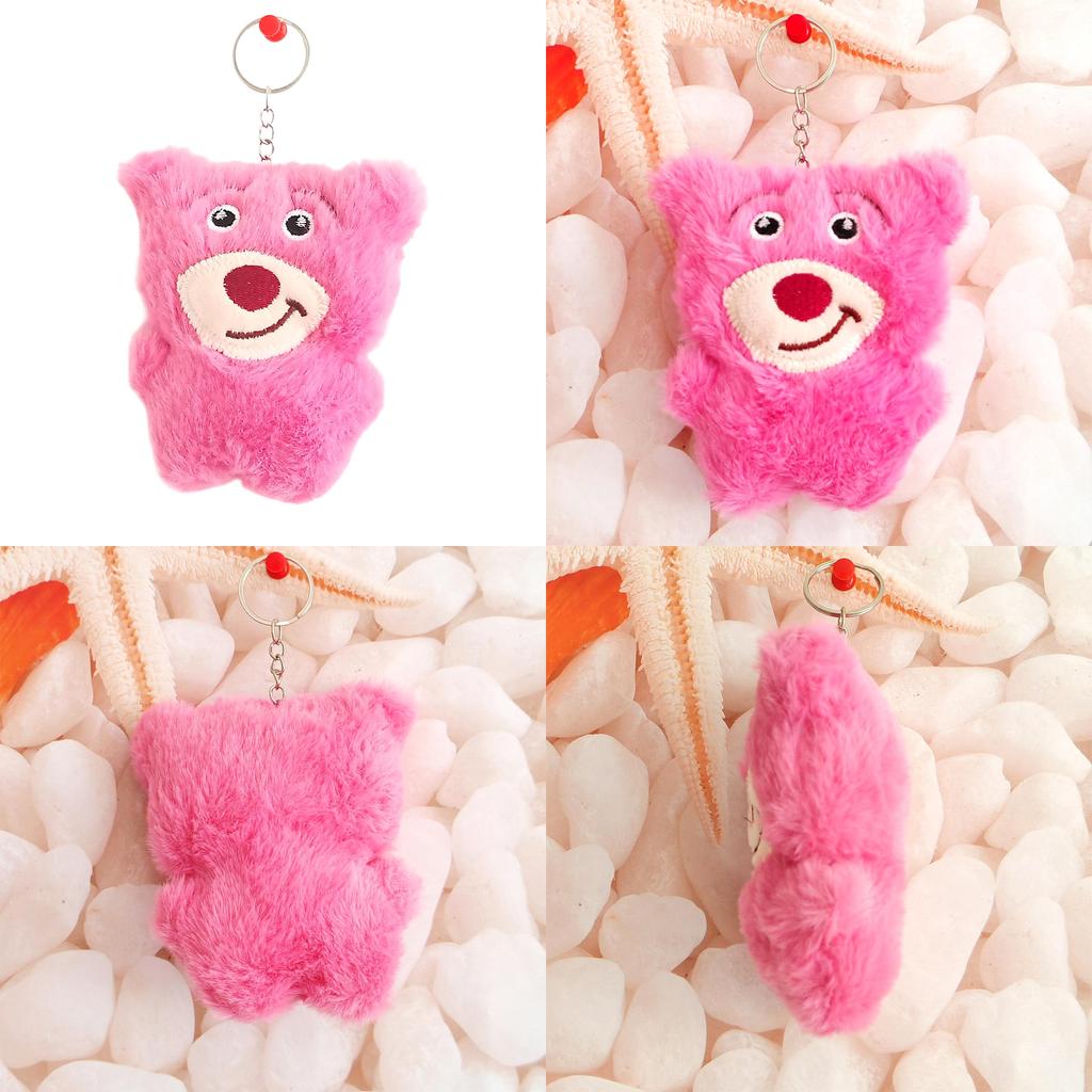Lotso Keychain Plush Toy Stuffed Doll Bag Pendant Decoration Gift For Kids