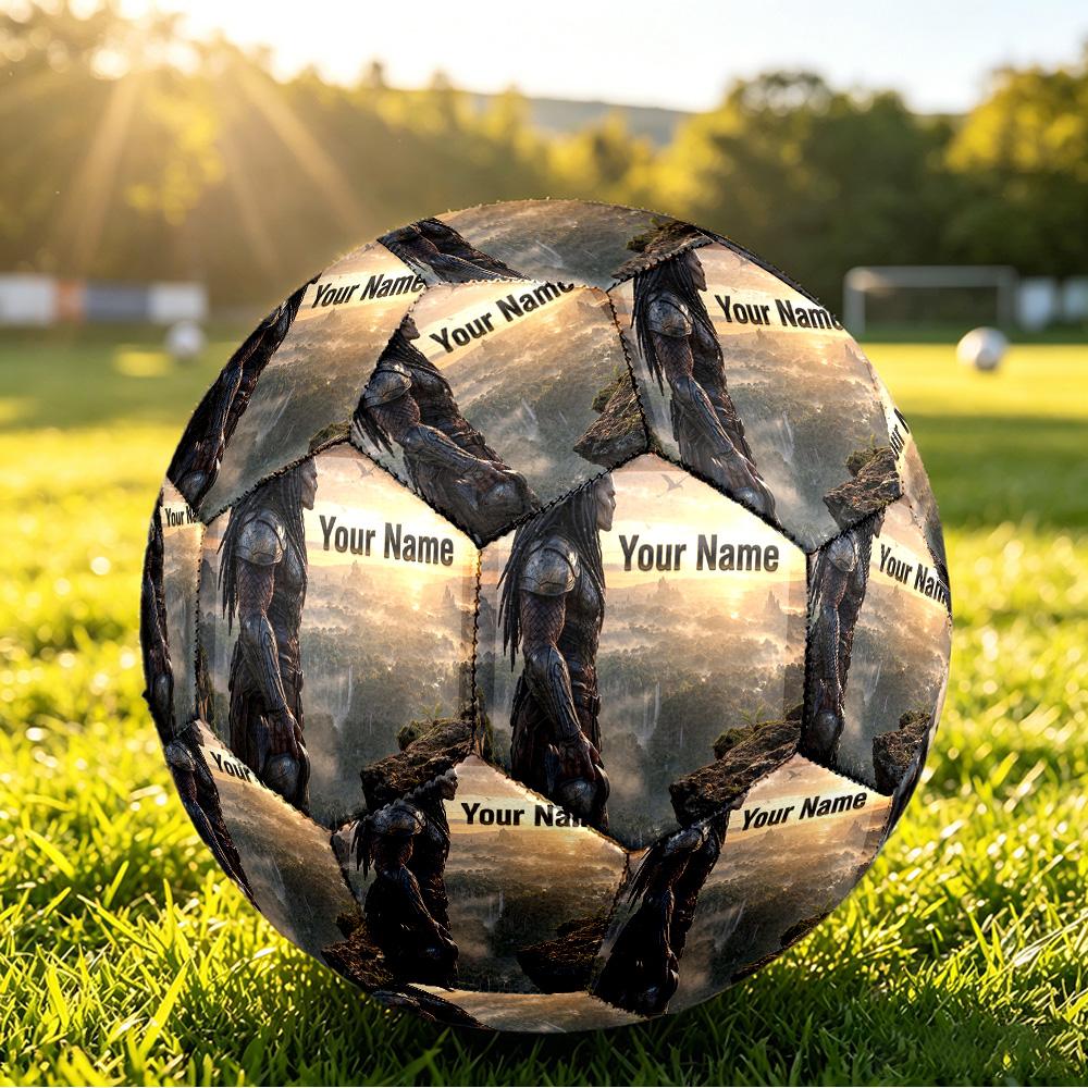 Size 5 FootballPredator Durable PU Soccer Ball for Sports Training Outdoor Competition