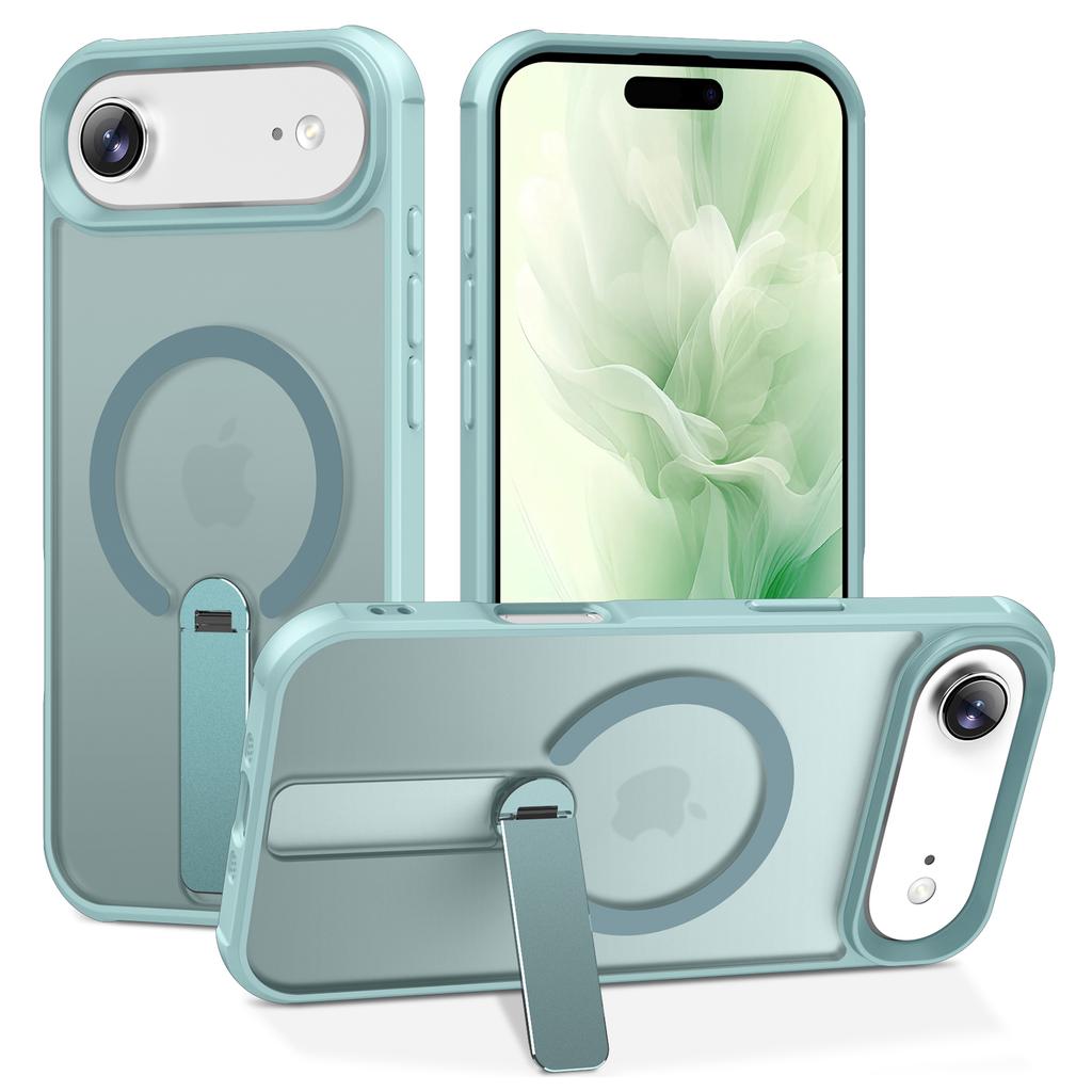 For iPhone Air Case Compatible with MagSafe Kickstand TPU+PC Drop Protection Phone Cover