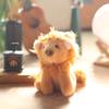Милый маленький лев кулон плюшевая игрушка кукла мультфильм сумка подвесной брелок тряпичная кукла кукла